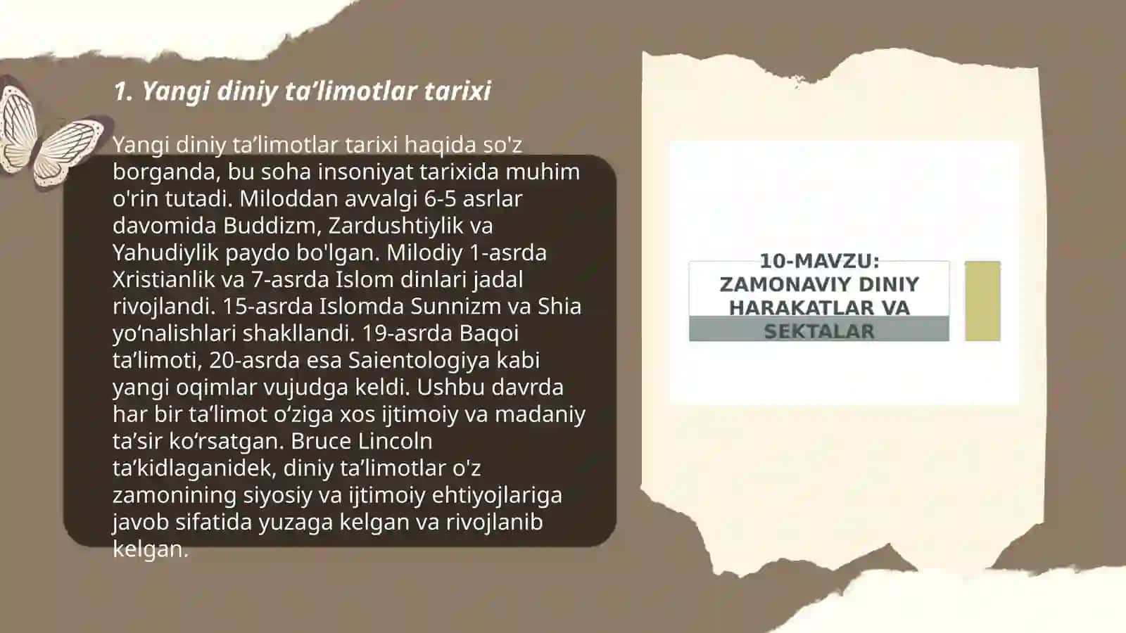 Yangi diniy taʼlimotlar va sektalar 3