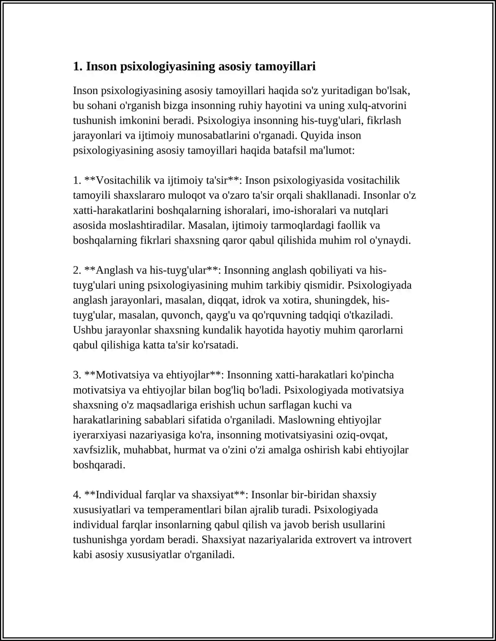PSIXOLOGIYA ILMI INSON RUHIYATINING INJINERI SIFATIDA 3