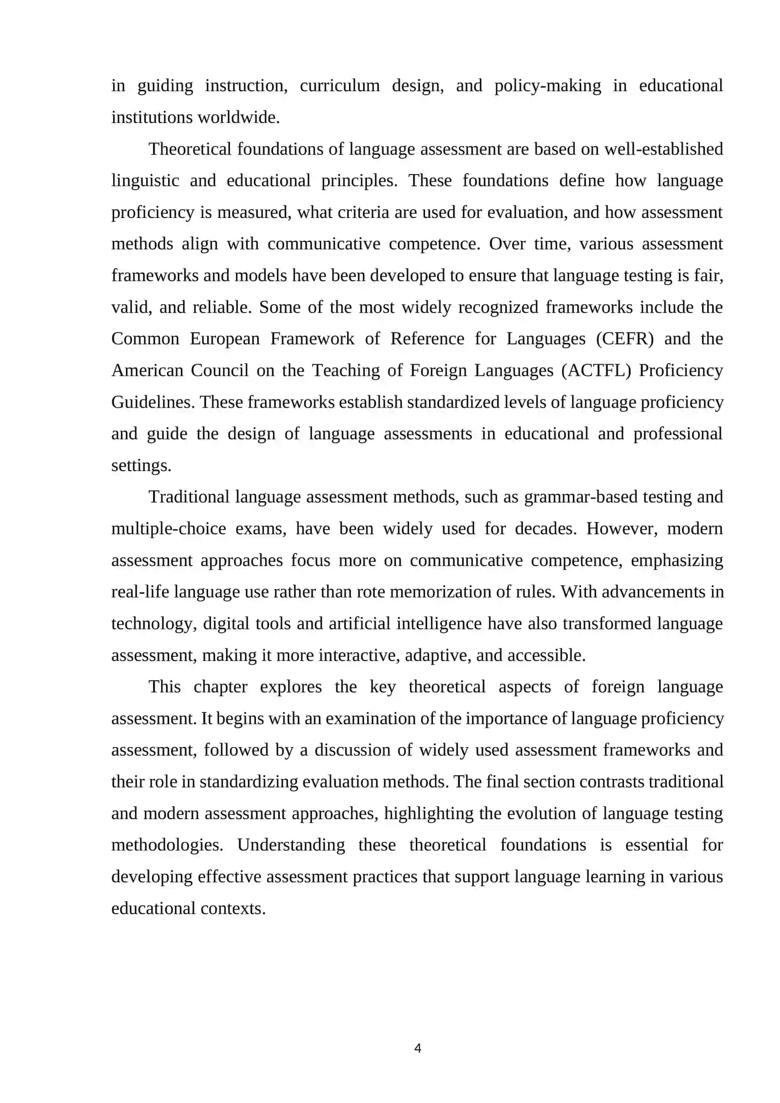 Mavzu: Assessment methods for foreign language proficiency at different levels of education 3