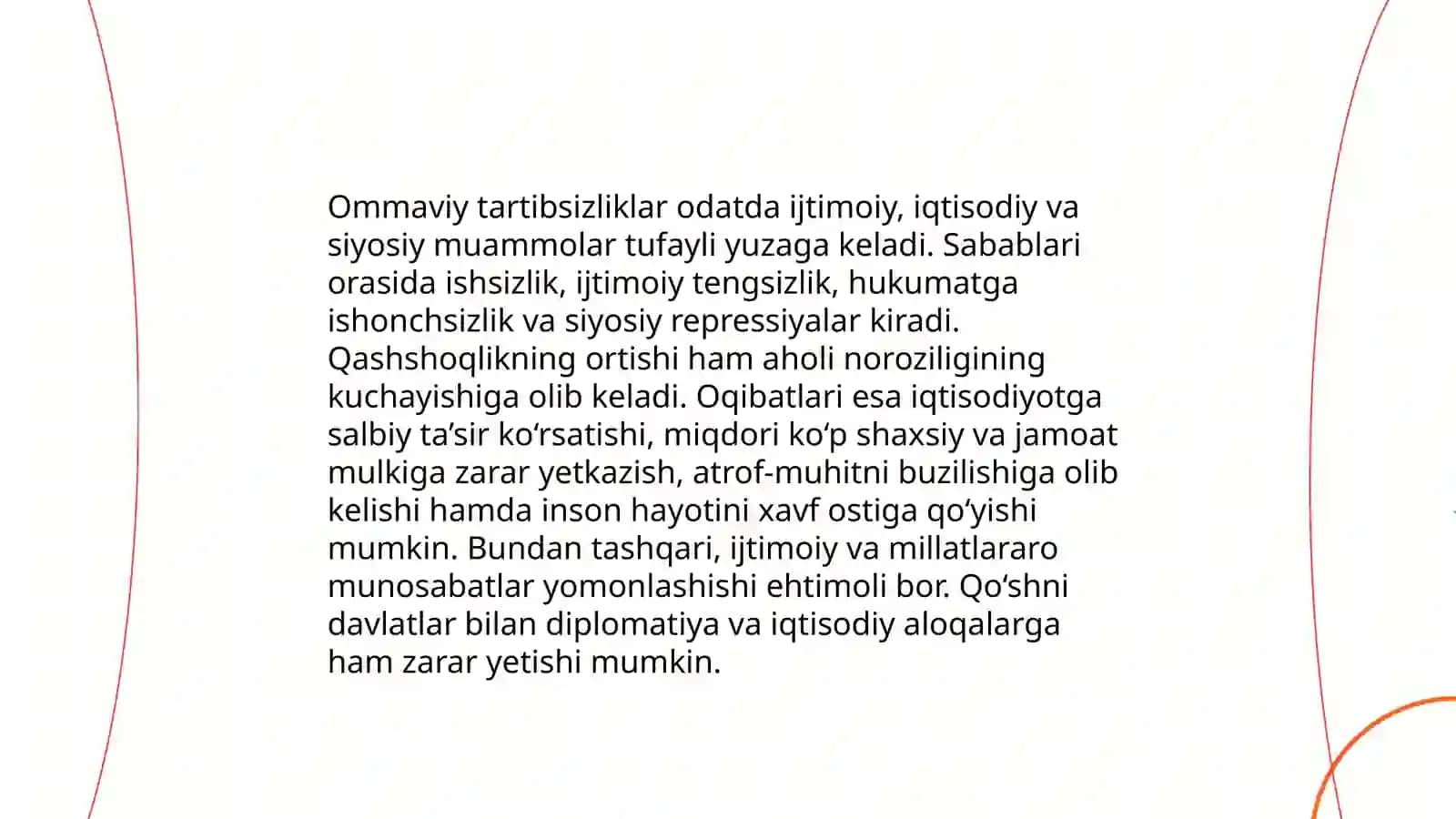 Ommaviy tartibsizliklarni bartaraf etish chora tadbirlarini hujjatlashtirish 3