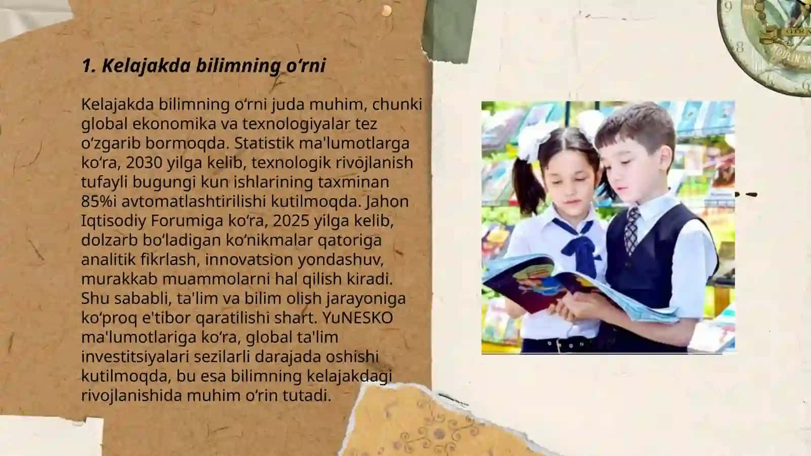 Kelajakda bilimning o‘rni 3