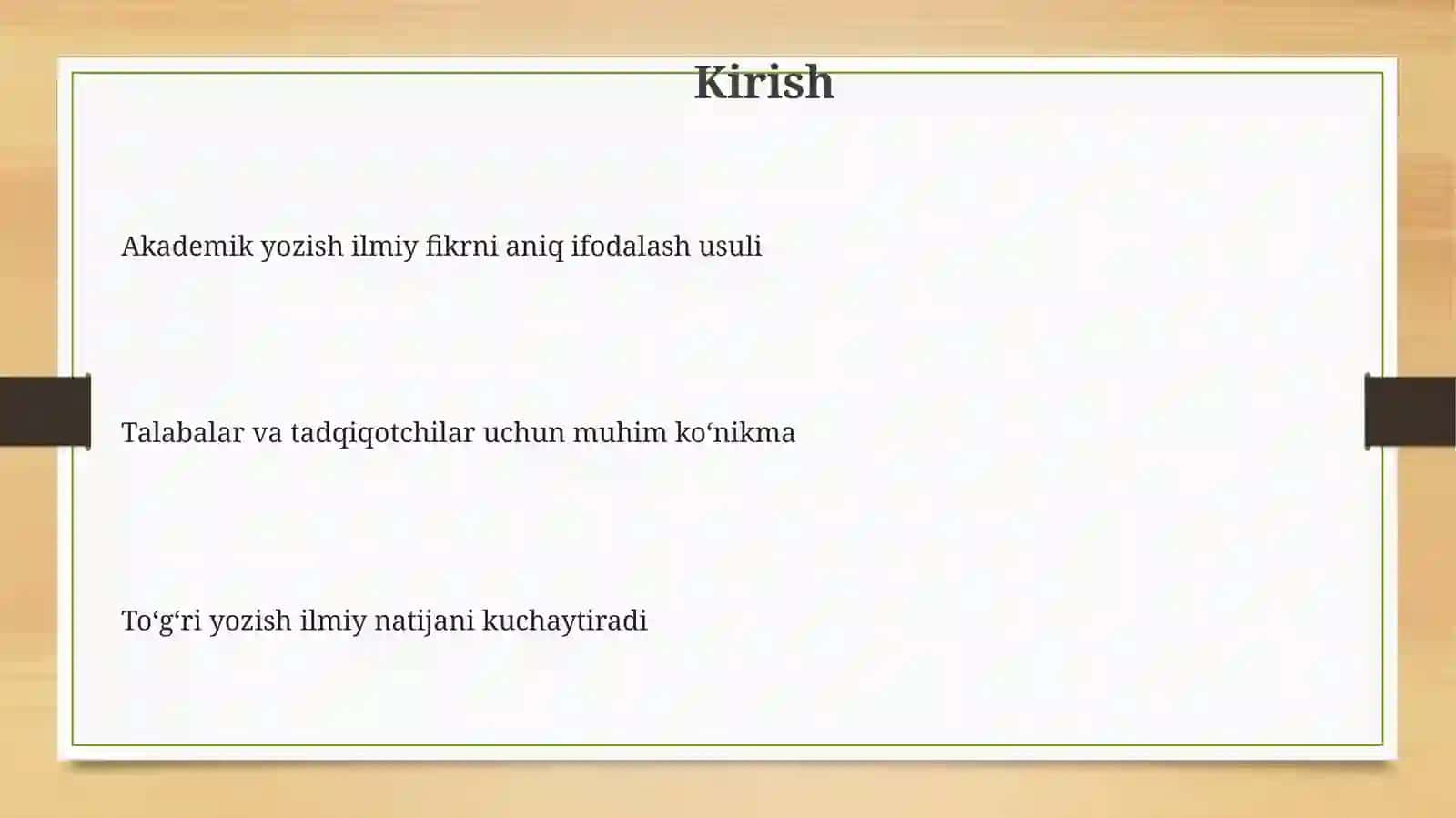 Akademik yozish 3