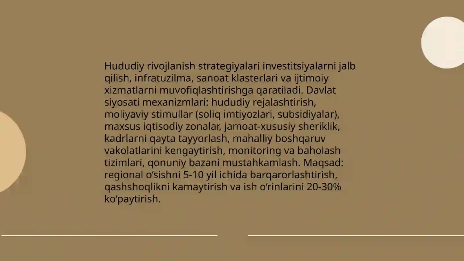 Hududlarni iqtisodiy rivojlantirish bo‘yicha davlat siyosati 3