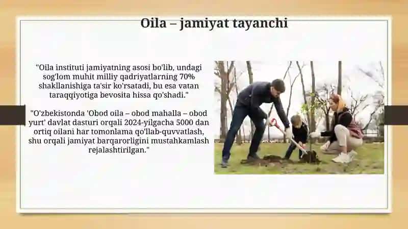 Oila jamiat bogini va vatan tarqiyoti 3
