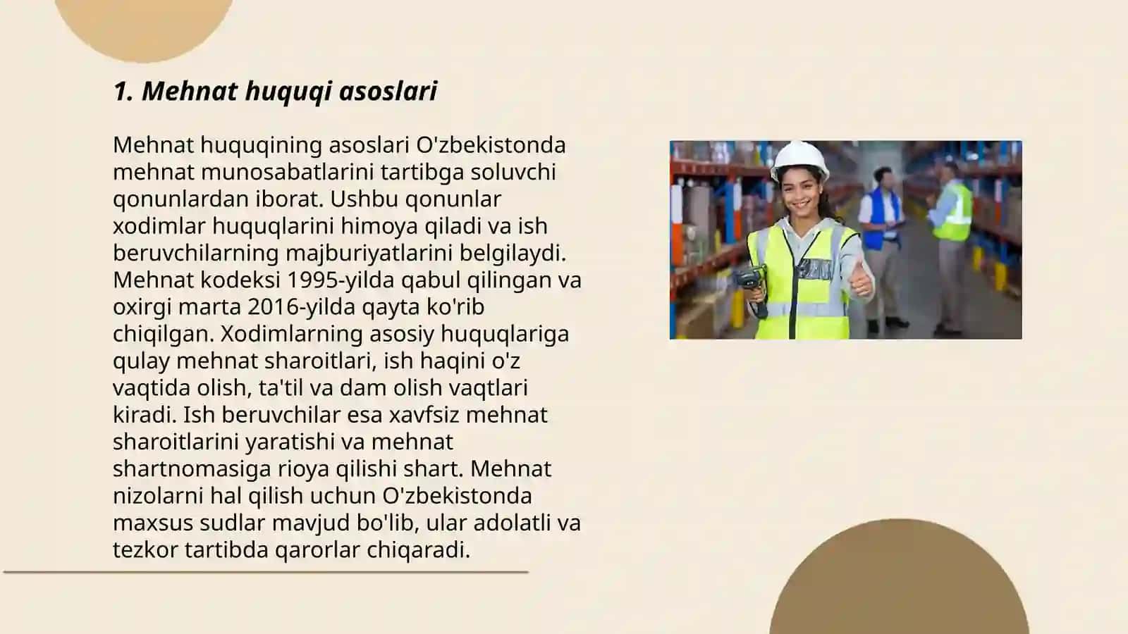 Mehnatni muhofaza qilishning tashkiliy-huquqiy shakllari 3