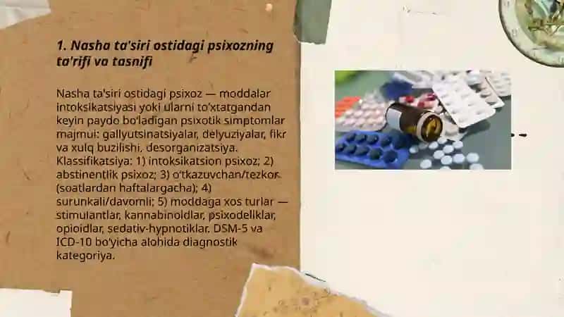 Nasha qabul qilgan bemorlardagi psixozlar 3