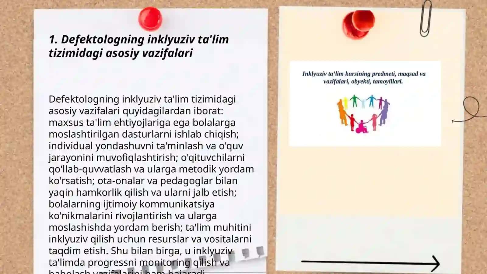 Inklyuziv taʼlim tizimida defektologning oʻrni va vazifalari 3
