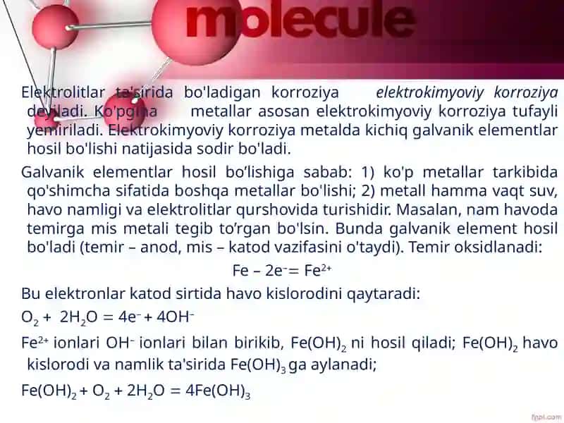 Metallarkorroziyasi haqida tushuncha 3