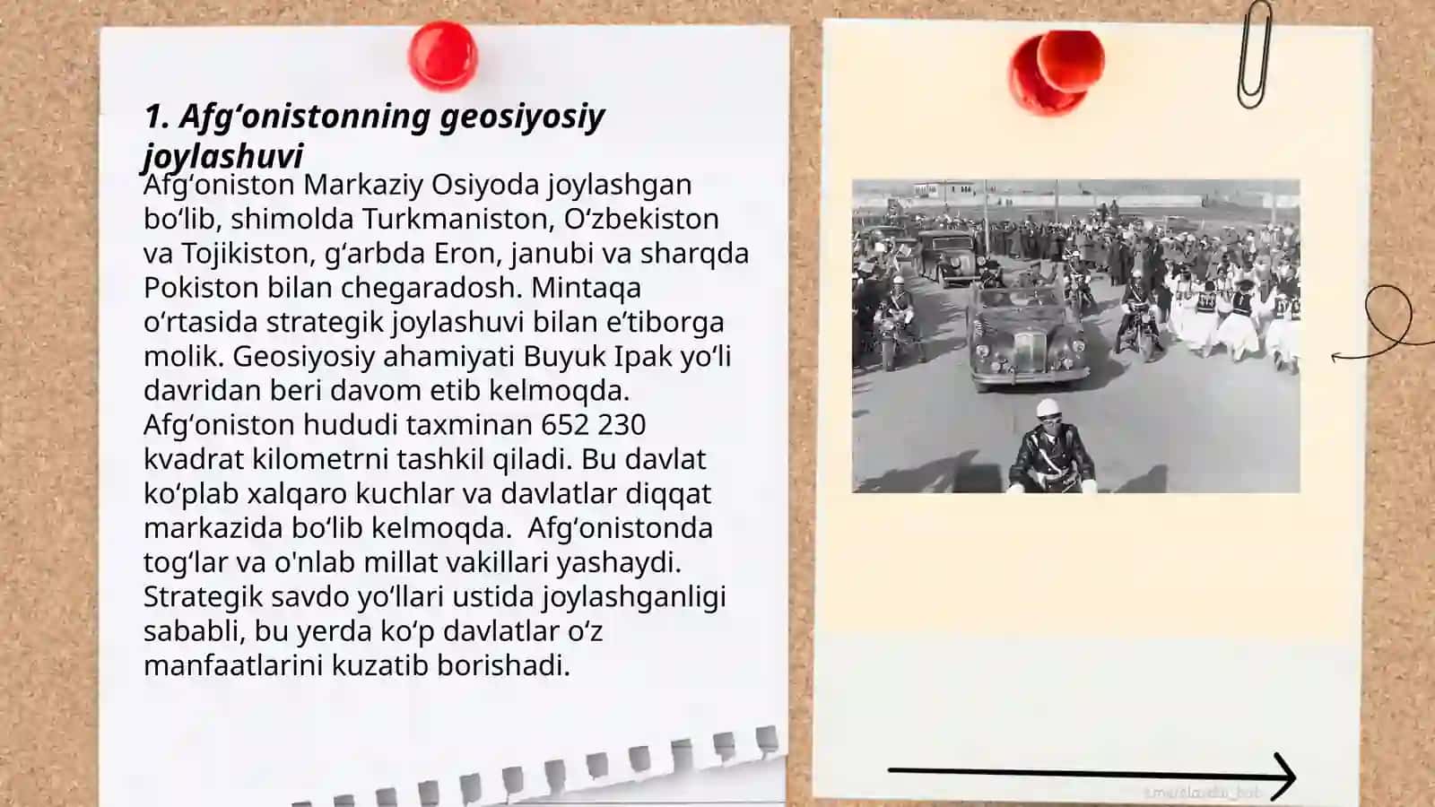 Afgʻoniston davlati haqida 3