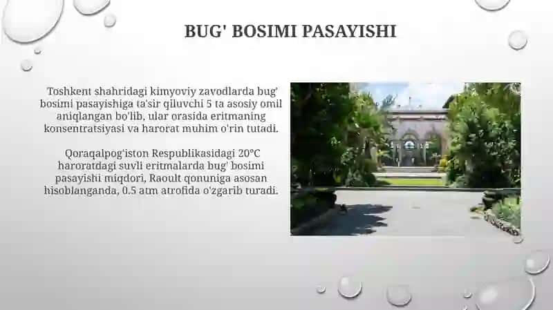 Eritmalarning kolligativ hossalari.Titrimetrik asoslari 3