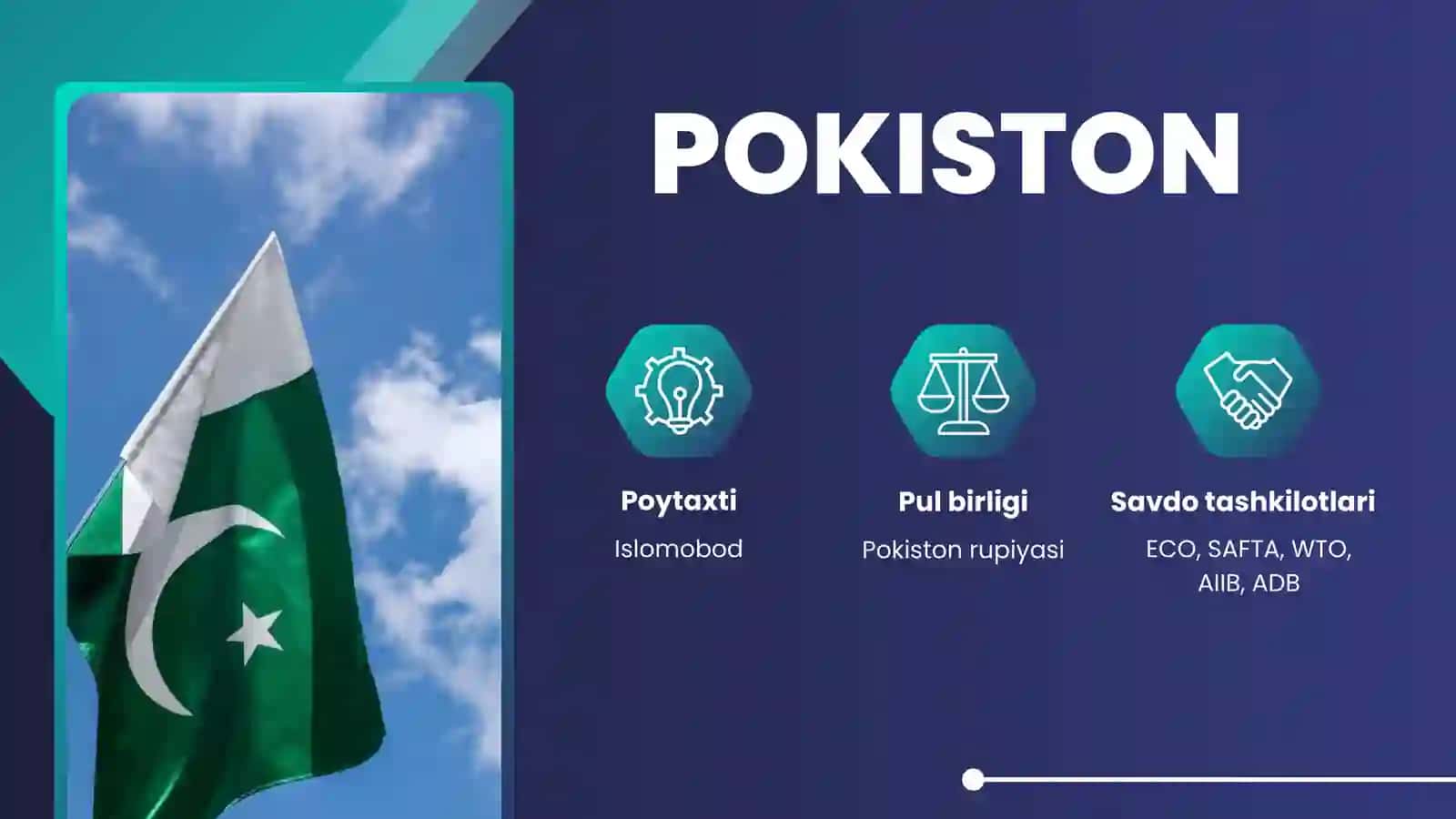 Pokiston bojxona siyosati tahlili va O’zbekiston bilan iqtisodiy aloqalari 3