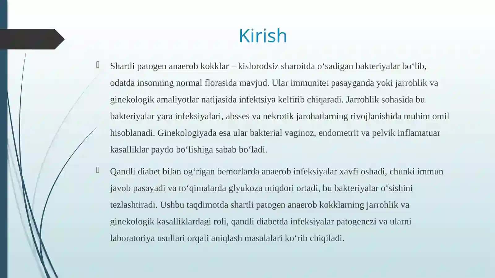 Shartli patogen anaerob kokklarning jarrohlik vaginekologik kasalliklarda ahamiyati 3