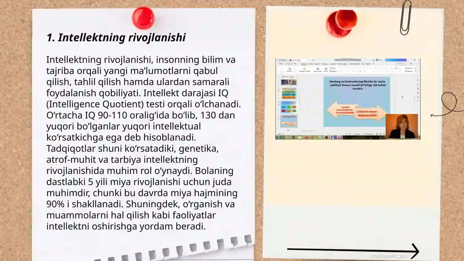 Intellekt va kreativlik tushunchasi Norbekova Munisa 3
