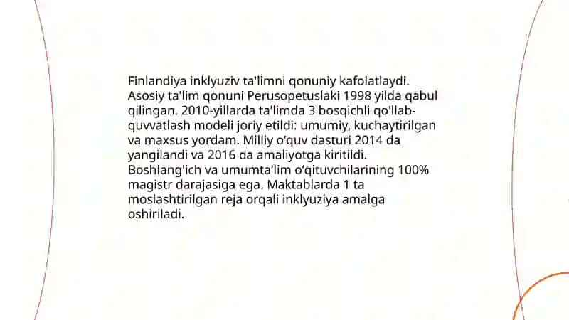 Inklyuziv talimni joriy qilish buyicha chet el tajribalari 3