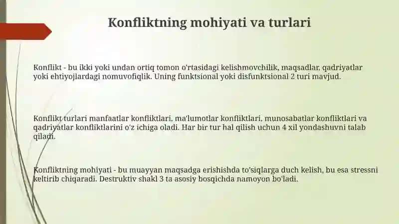 Shifokorning kasbiy faoliyatida konfliktlarni boshqarish ko‘nikmalari 3