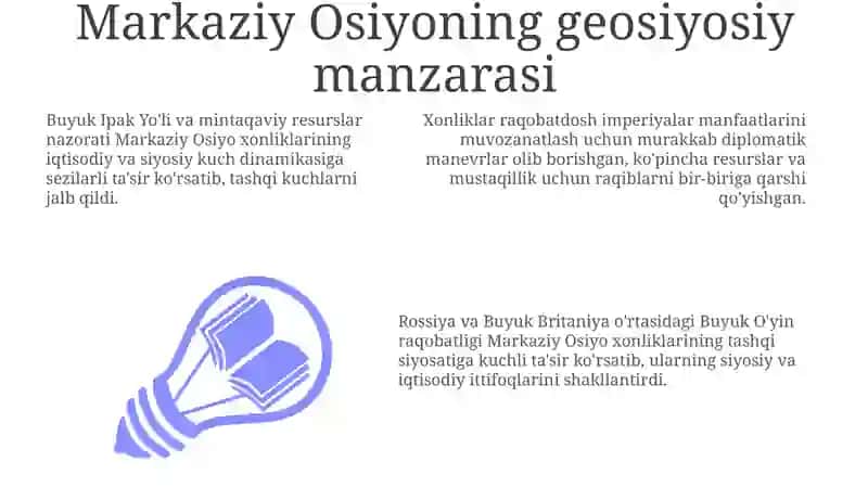 O'rta Osiyo Xonliklarining tashqi iqtisodiy va siyosiy diplomatik aloqalar 3