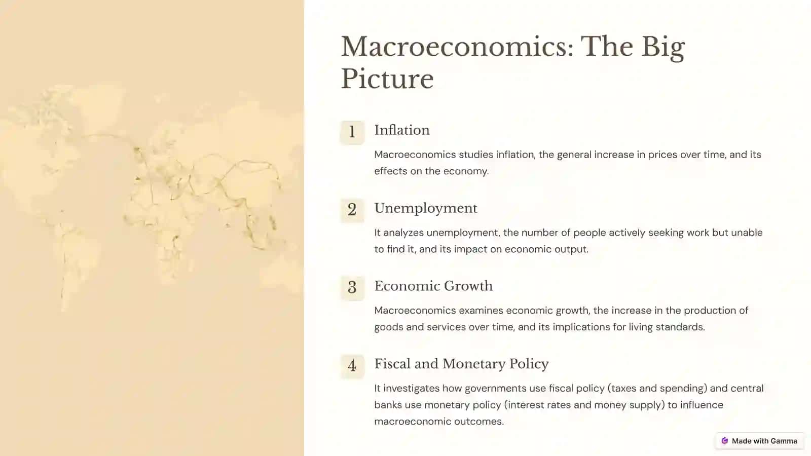 Welcome to the World of Economics 3