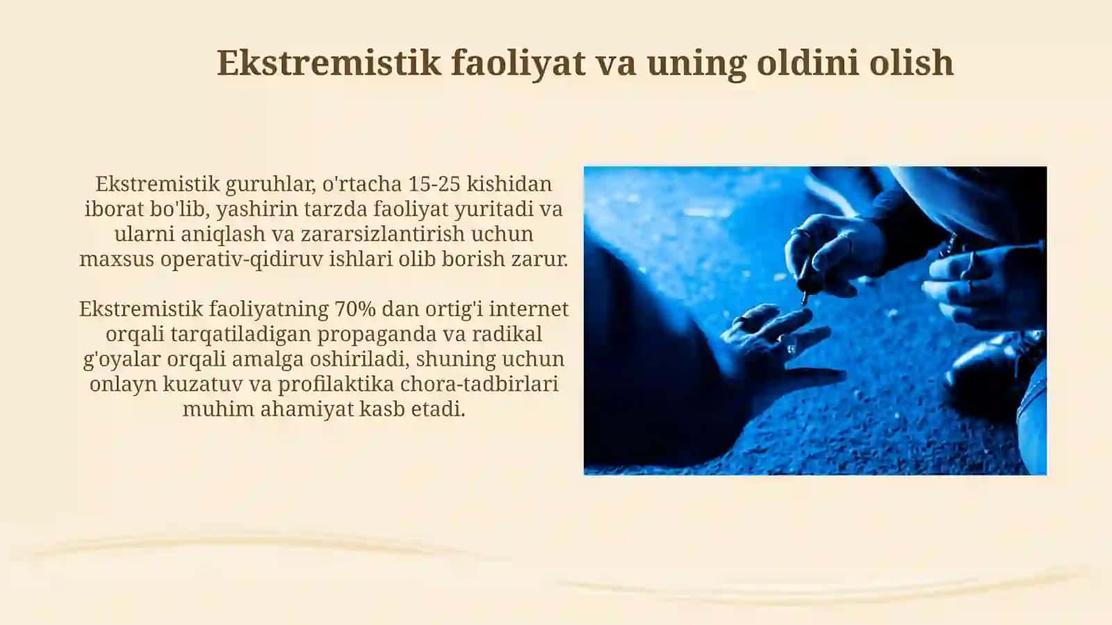 Jinoyatlarning profilaktika obyektisifatidaturlari 3