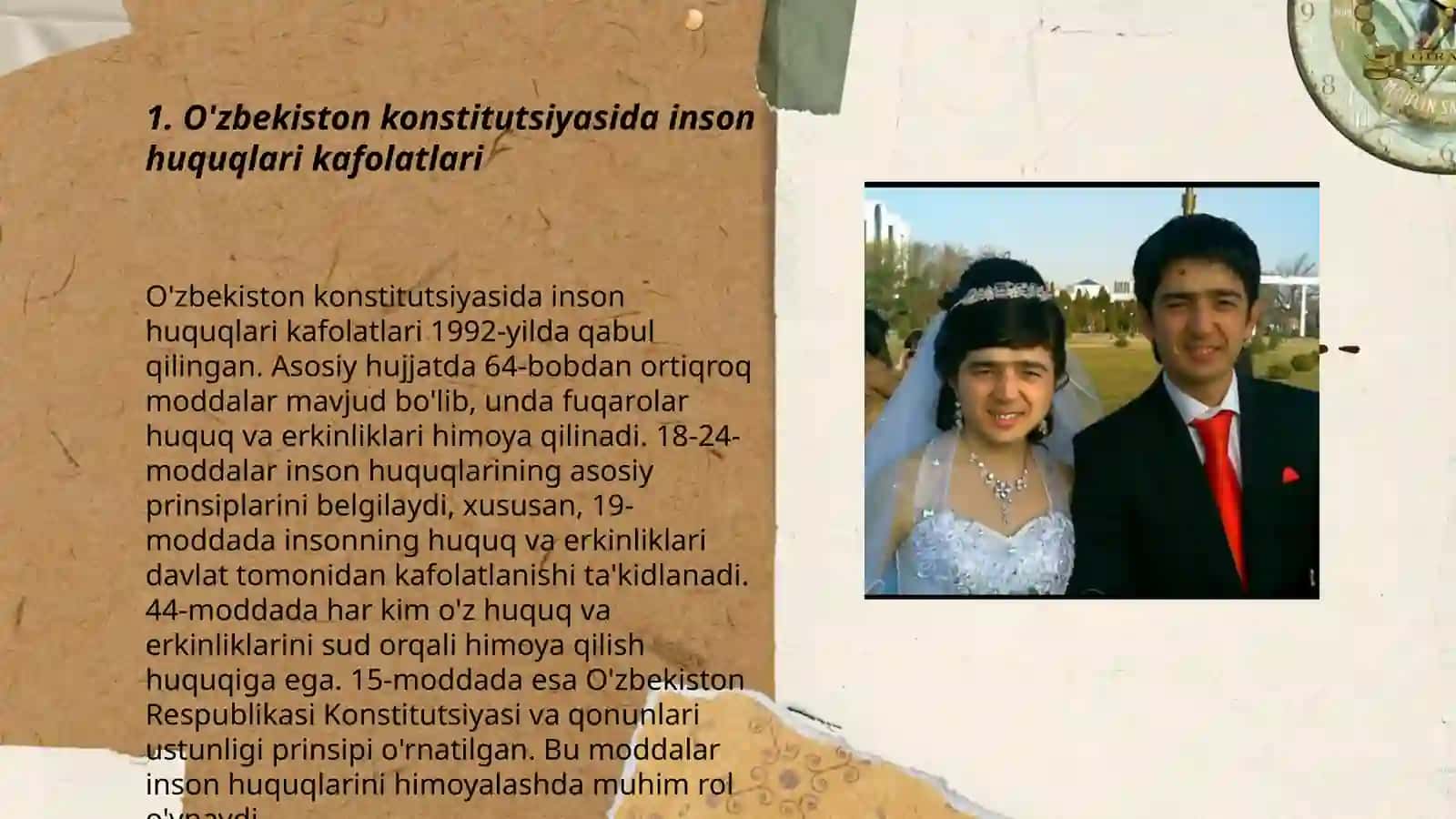 Yangi Oʻzbekistonda inson haq huquqlari va erkinliklari kafolatining yaratilishi 3