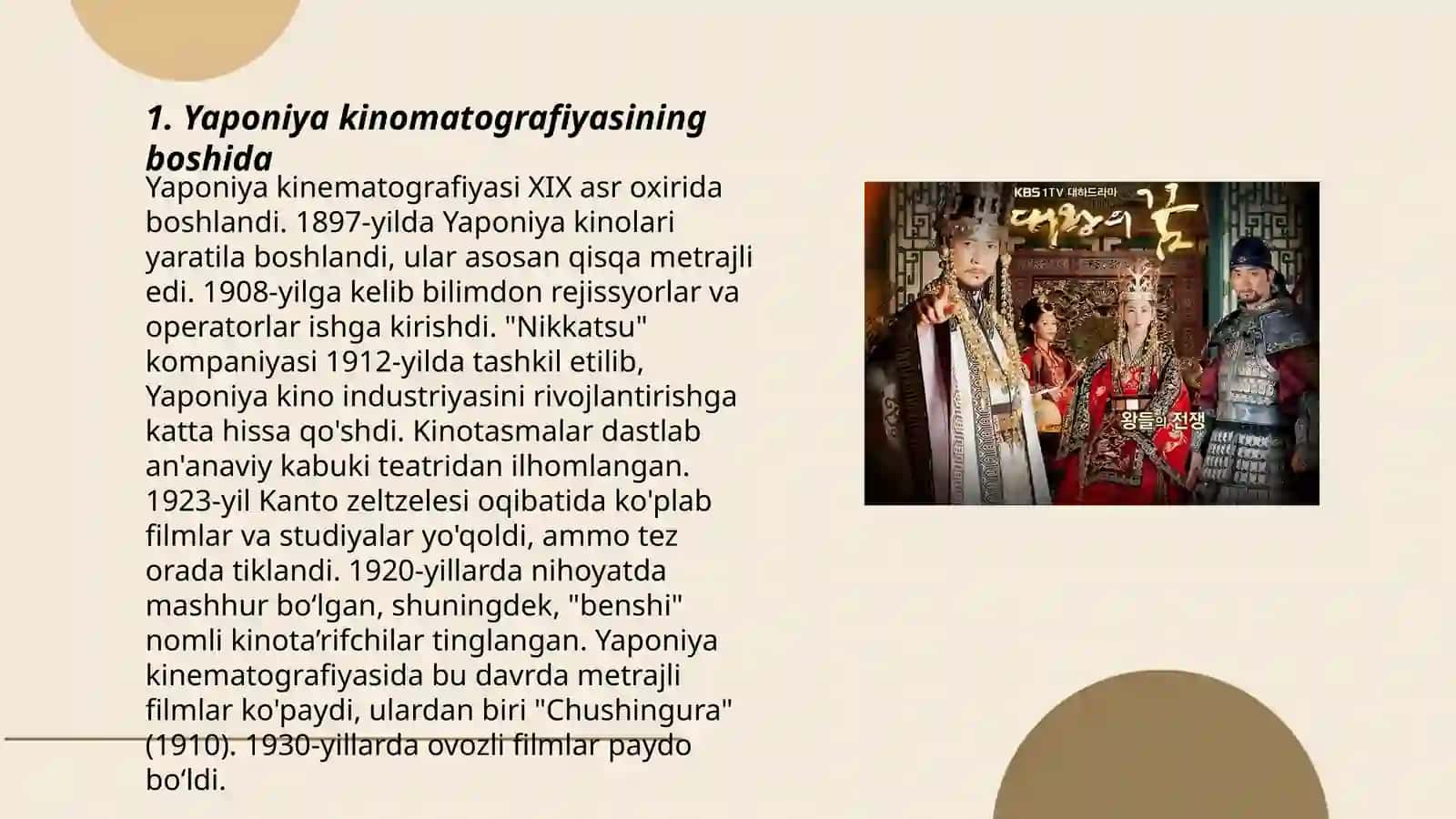 Yaponiya kino tarixi 3