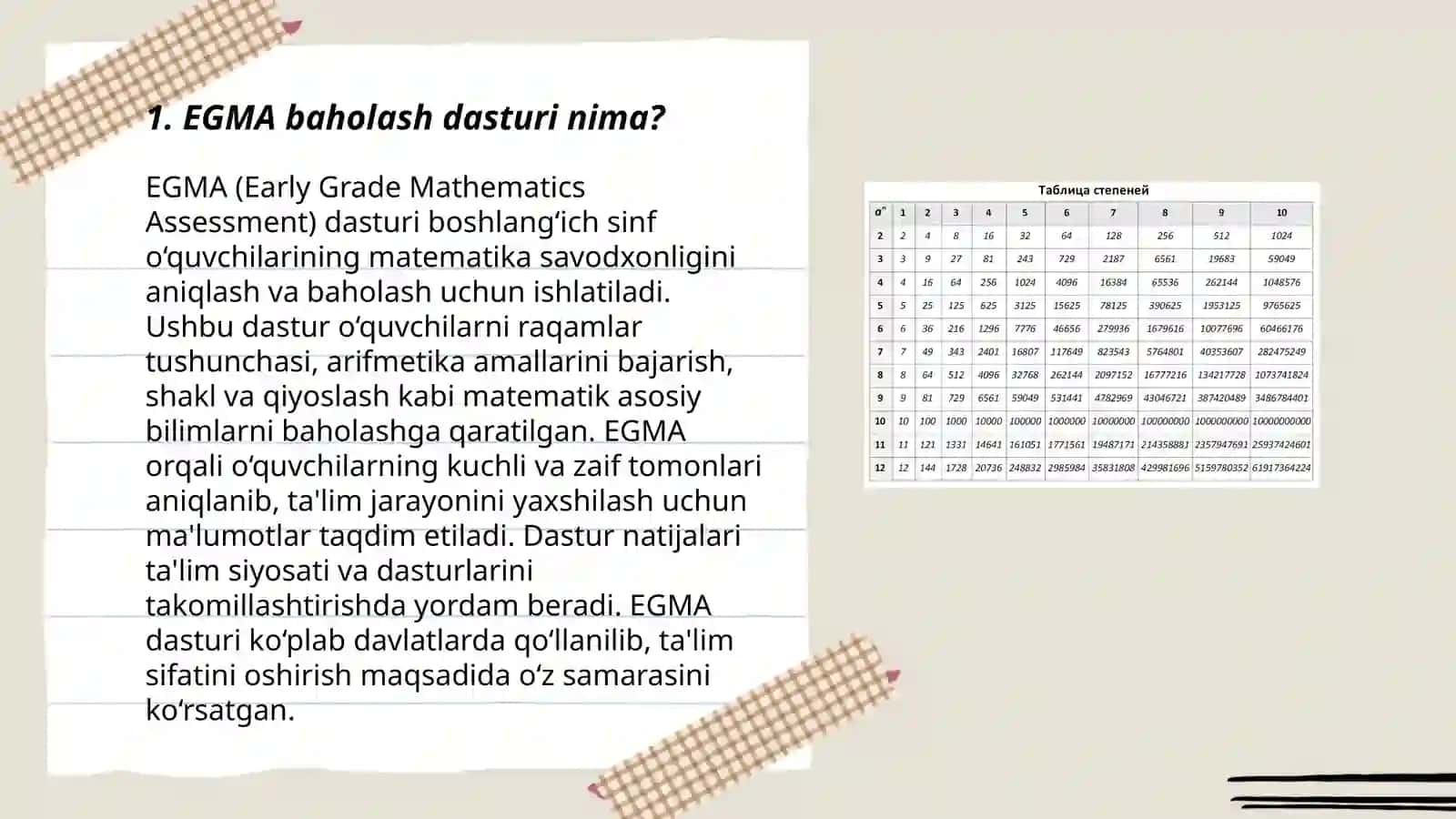 EGMA baholash dasturi 3