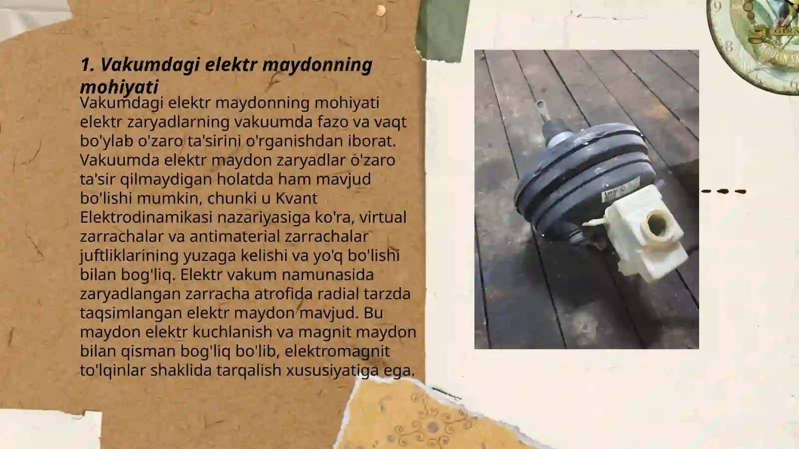 Vakumdagi elektr maydon 3