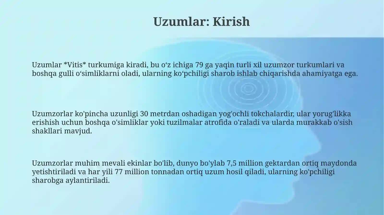 Uzumlar 3