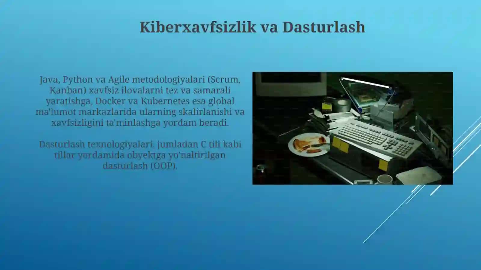 Dasturlash texnologiyasi va uning imkoniyatlari 3