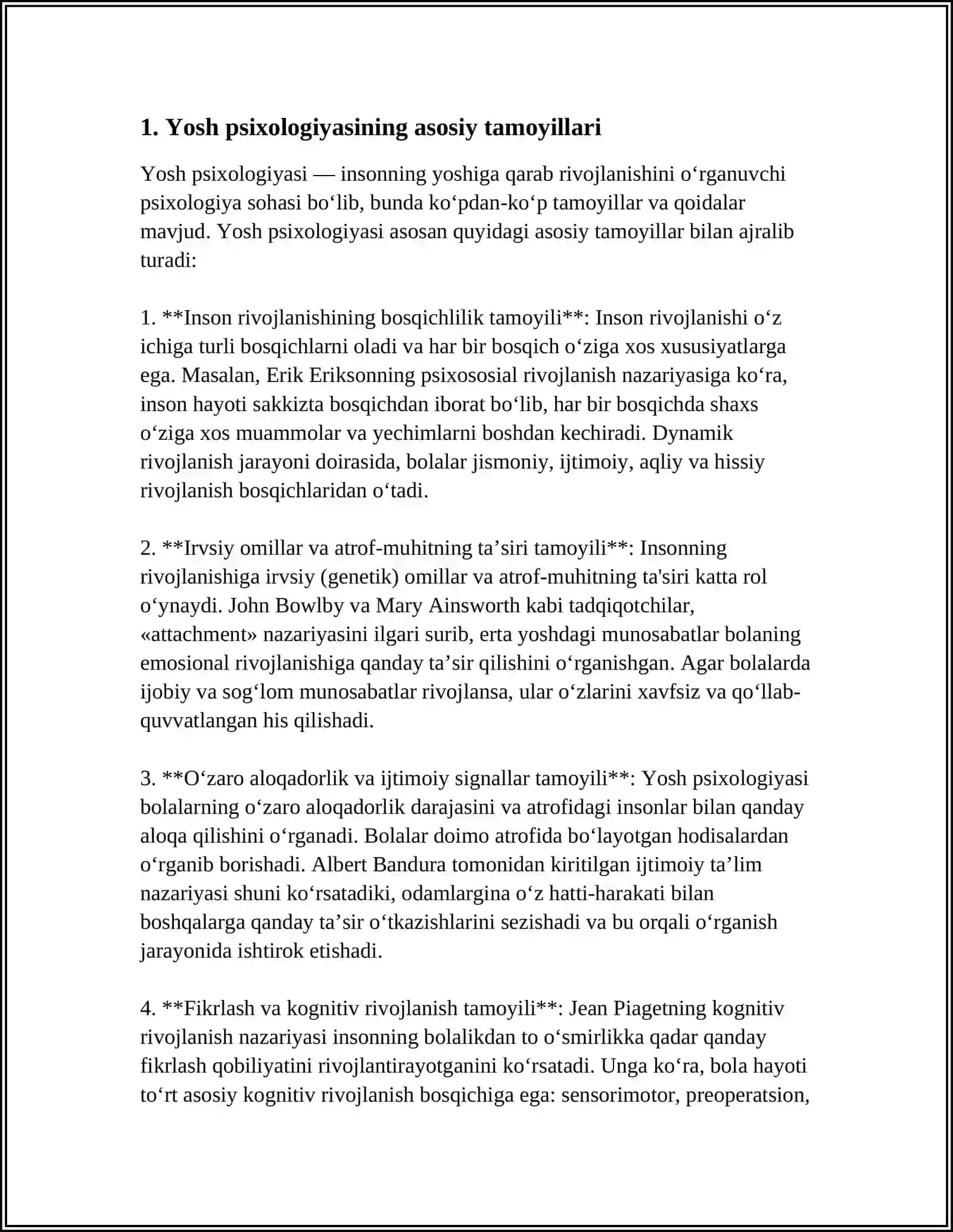 YOSH VA PEDAGOGIK PSIXOLOGIYA FANINING TADQIQOT SOHASI VA MUAMMOLARI 3