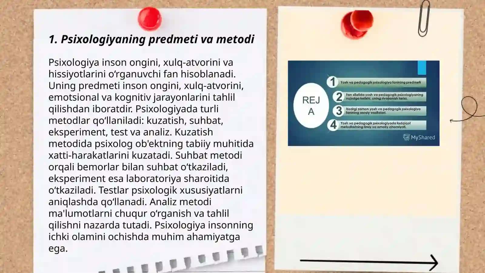 Psixologiya fanining predmetlari va rivojlanish tarixi 3