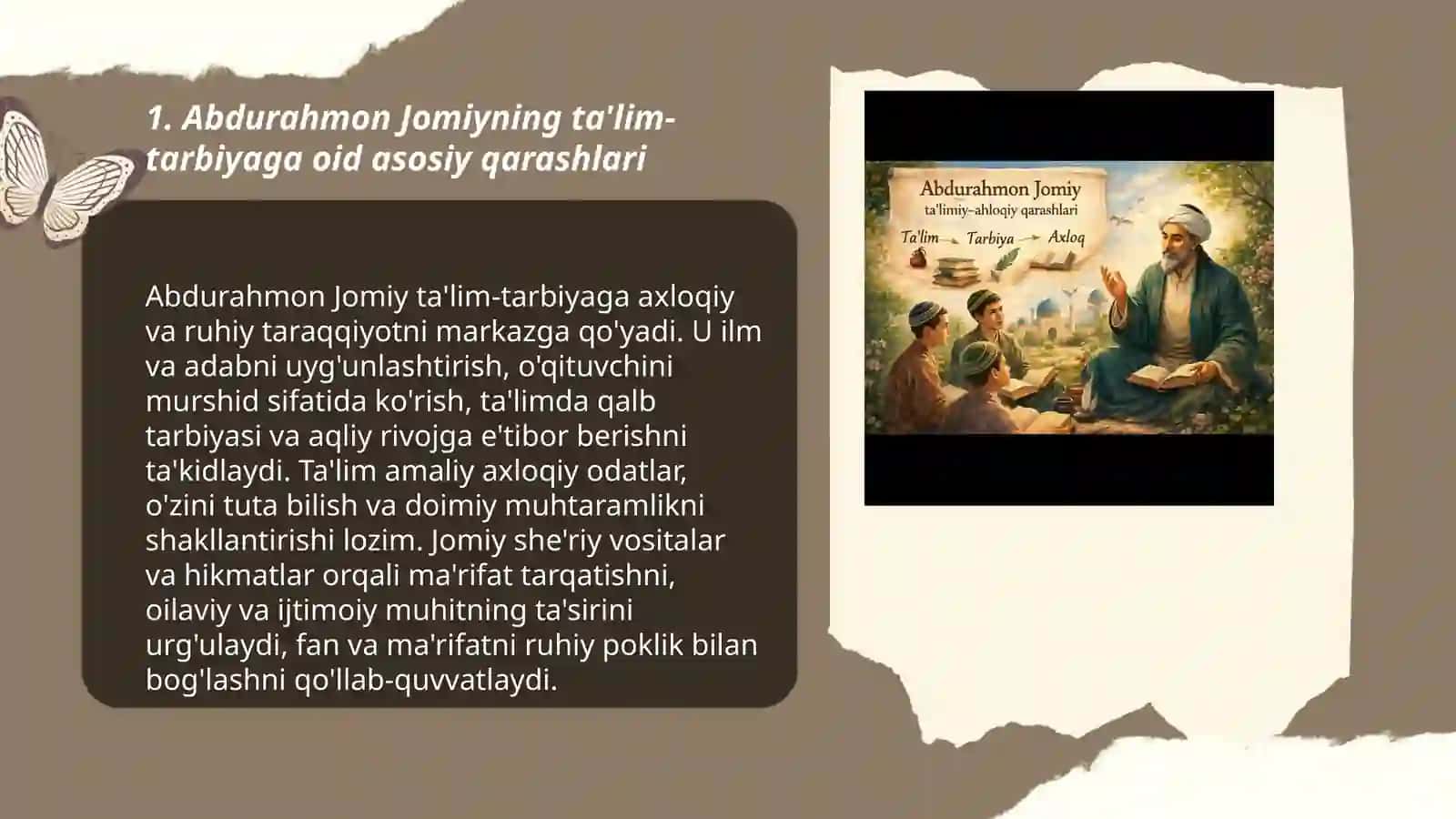 Abdurahmon Jomiyning ta'limiy-ahloqiy qarashlari 3