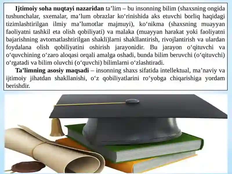 Ta’limdagi muammolar va maktabda ijtimoiy ish 3