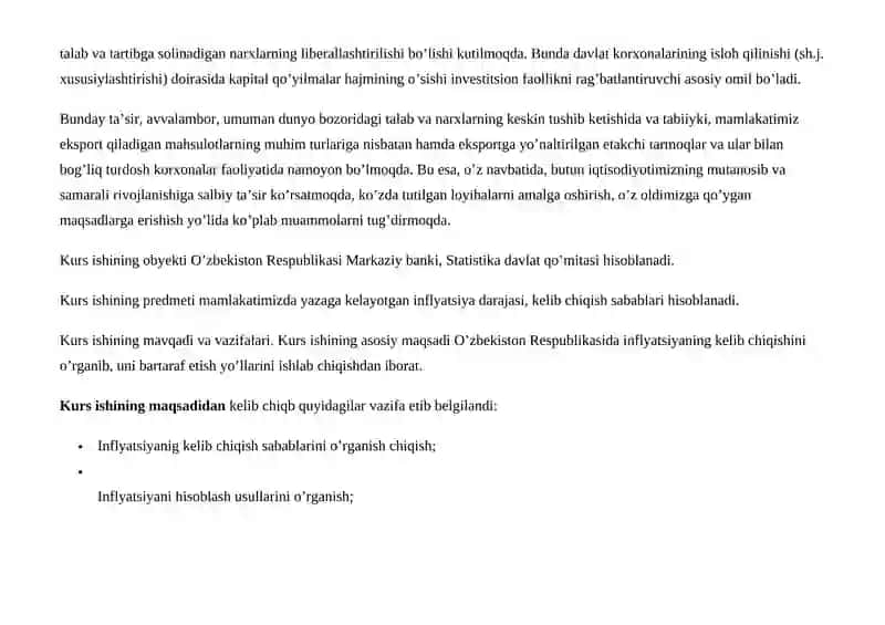 INFLYATSIYA VA ISHSIZLIK O'RTASIDAGI BOG'LIQLIKNI TAHLIL QILISH 3