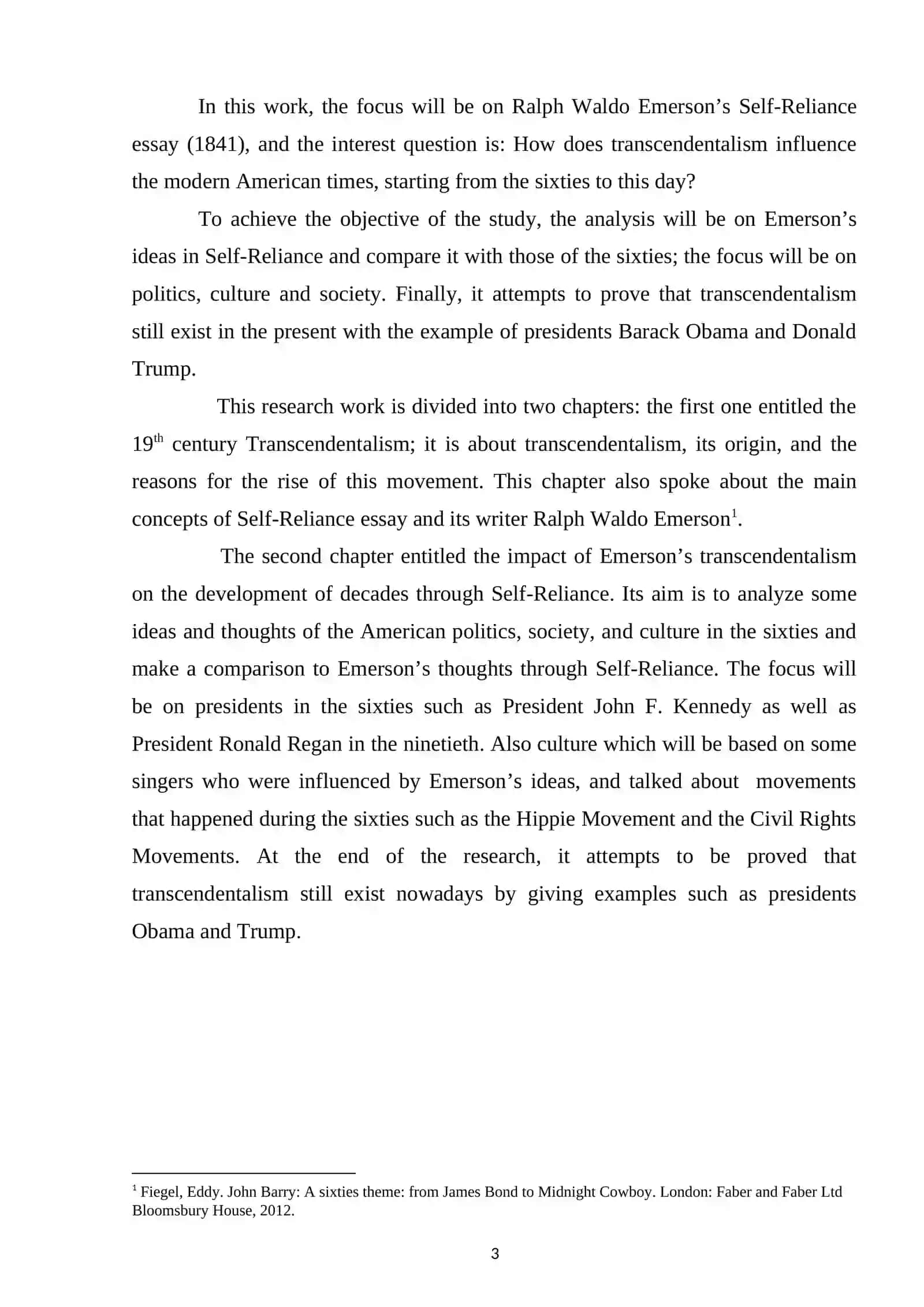 The Nature by Ralph Waldo Emerson -an essay expressing Transcendentalist ideas 3