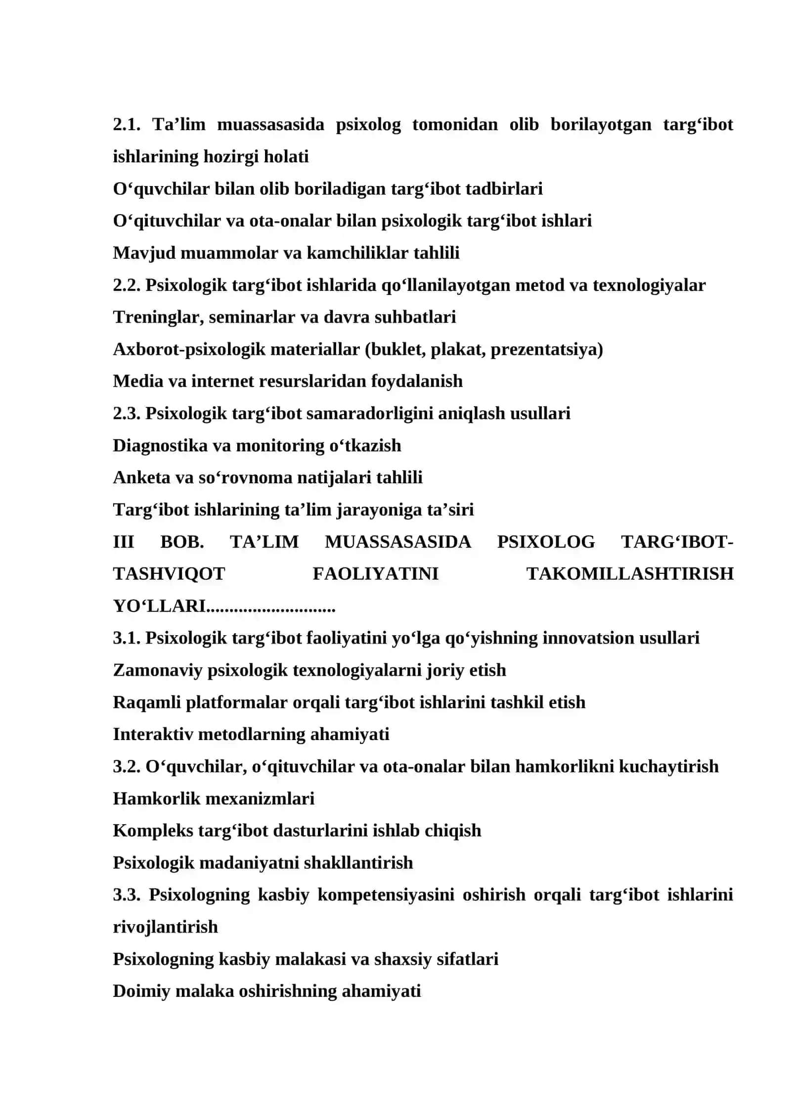 Ta'lim muassasida psixologning targ'ibot-tashviqot faoliyatini yoʻlga qoʻyish 3