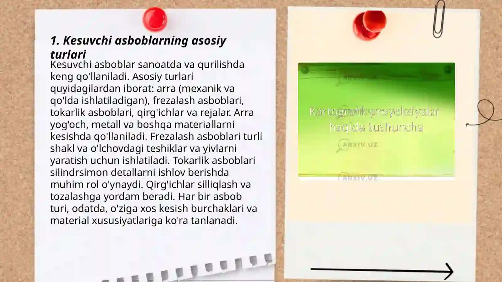 Kesuvchi asboblar haqida umumiy tushuncha 3