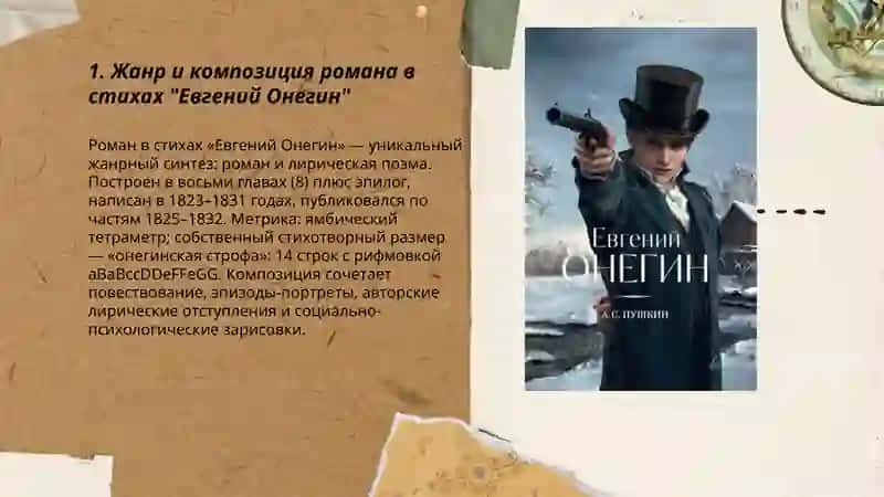 Произведение Пушкина "Евгений Онегин" 3