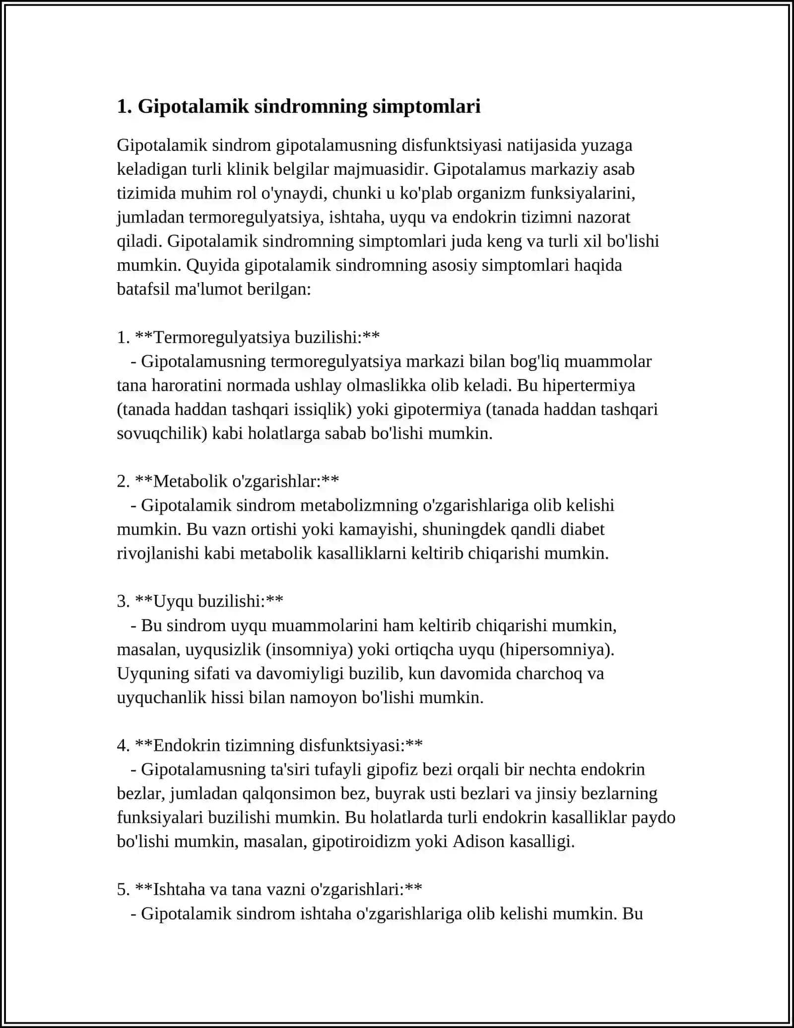 GIPOTALAMIK SINDROM 3