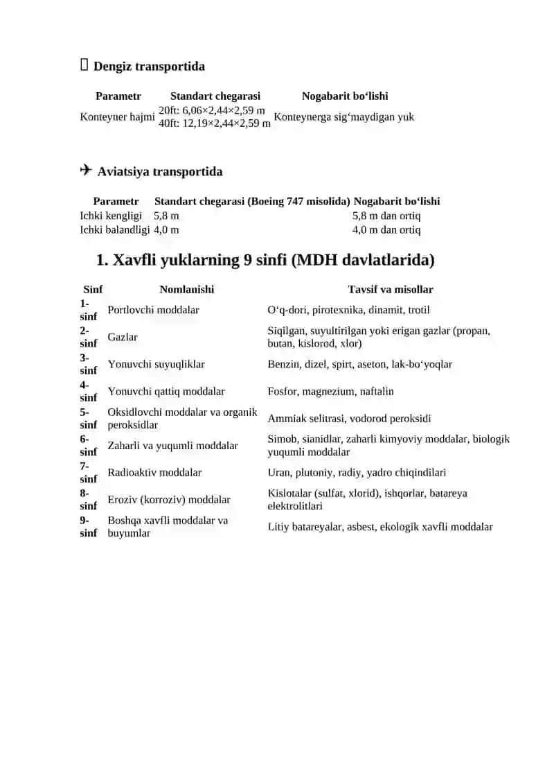 Yoklarning turlari 3