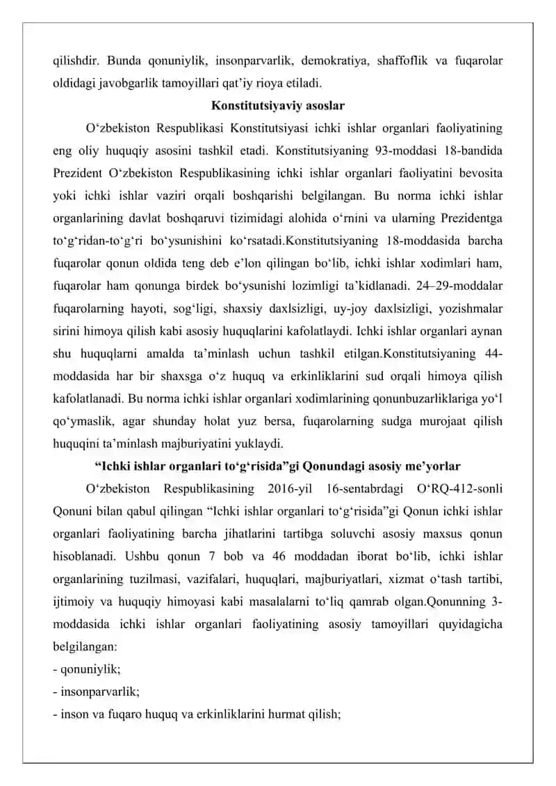 Ichki ishlar organlarining tizimi va vazifalari 3