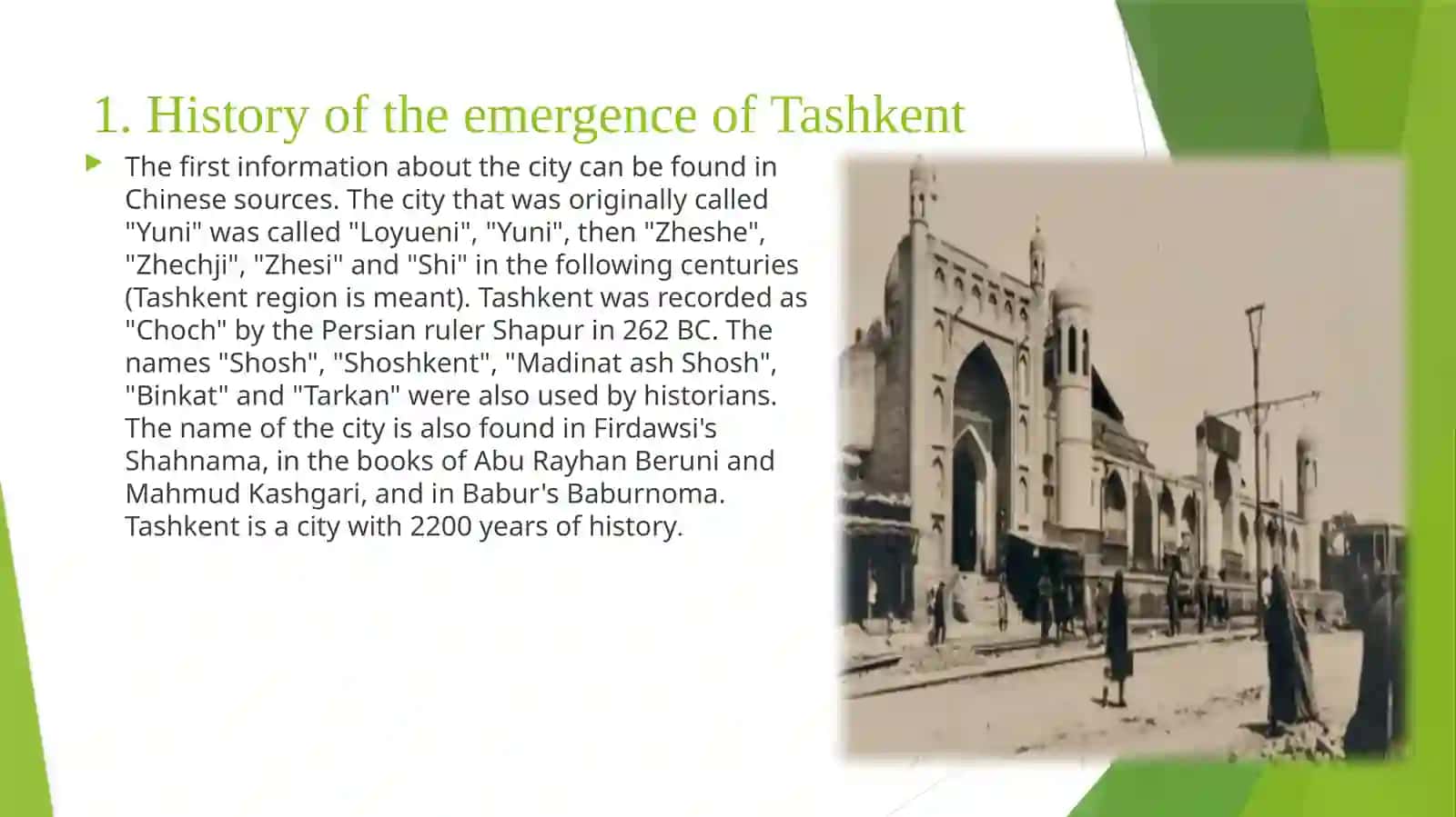History of Tashkent 3