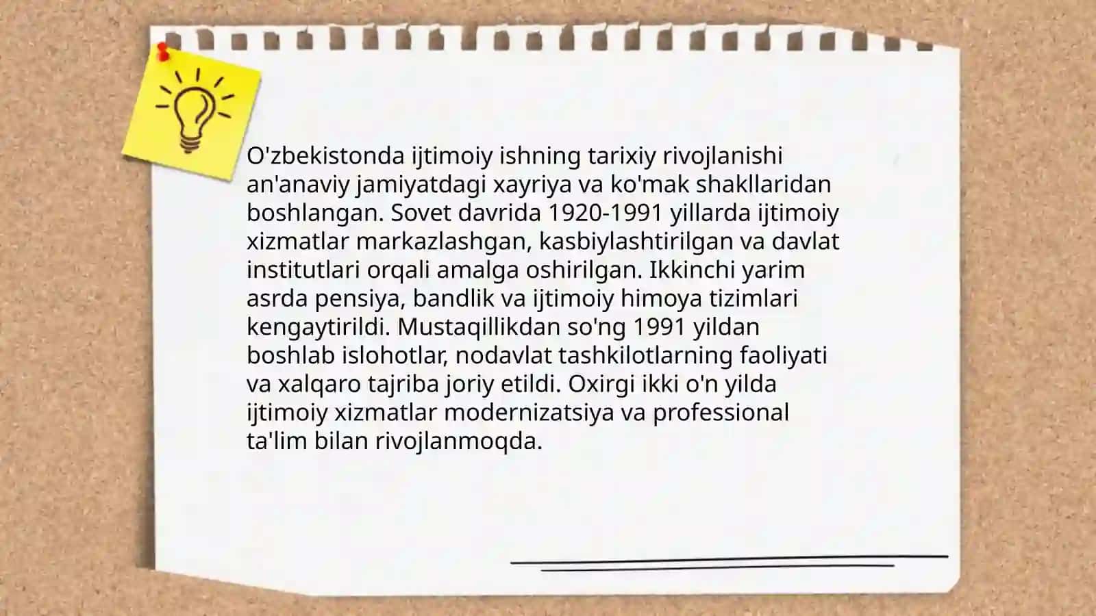 O'zbekistonda va Horijda ijtimoiy ish o'rni va uning ro'li 3