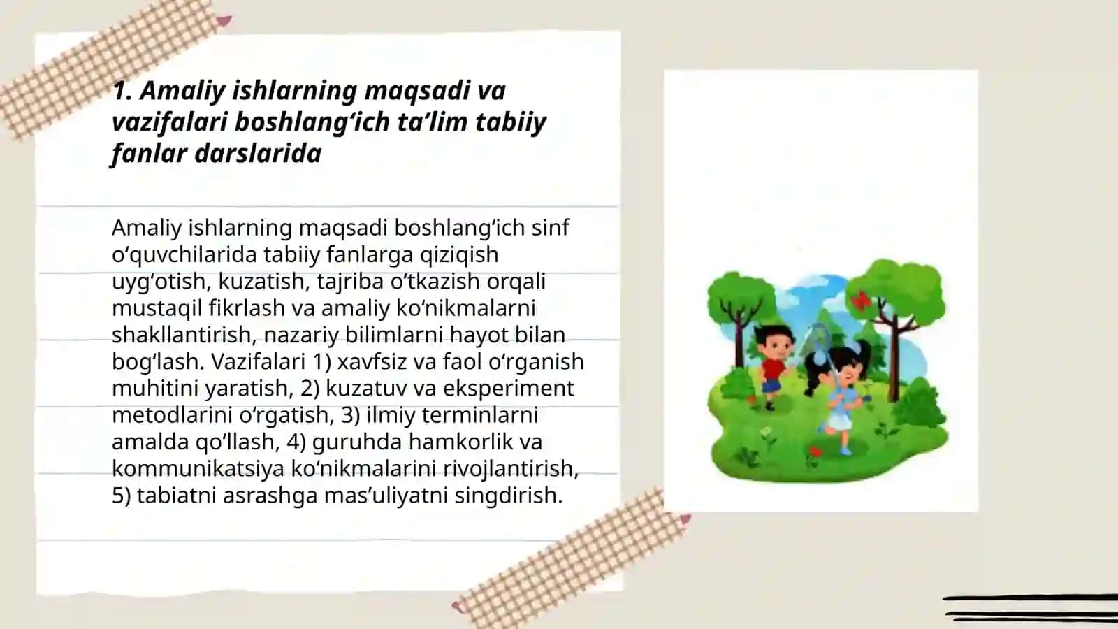 Boshlangʻich taʼlim tabiiy fanlar darslarida amaliy ishlarni tashkil etish va ularning ahamiyati 3