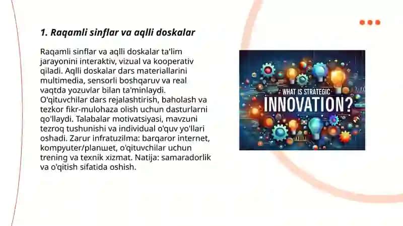 Raqamli sinflar va aqlli doskalar 3