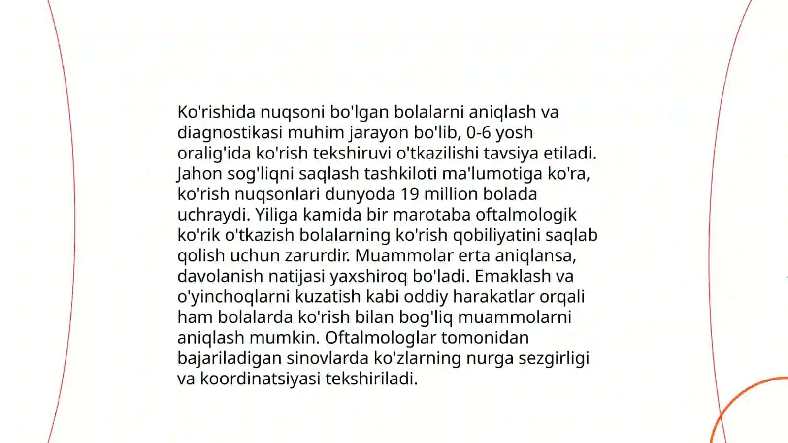 Ko'rishida nuqsoni bolgan bolalar uchun maktabgacha ta lim tashkiloti faoliyati 3