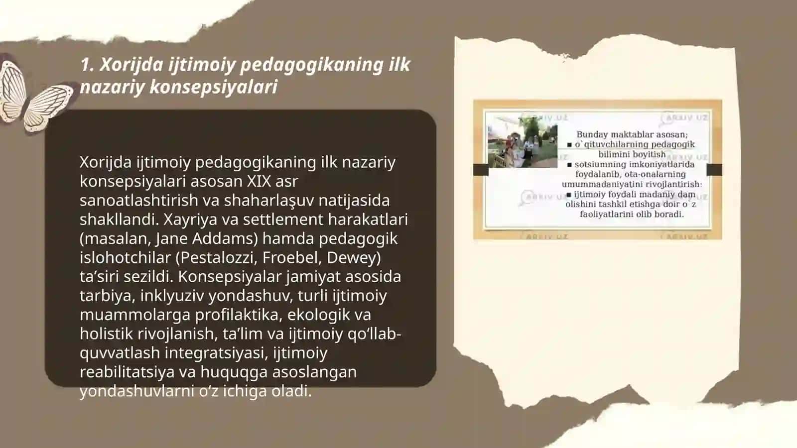 Xorijda ijtimoiy pedagogikaning rivojlanish tarixi 3