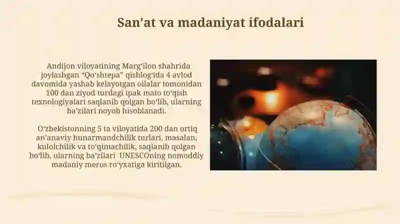 Dunyo xaqlari madaniyatidagi umumiylik va farqlar 3