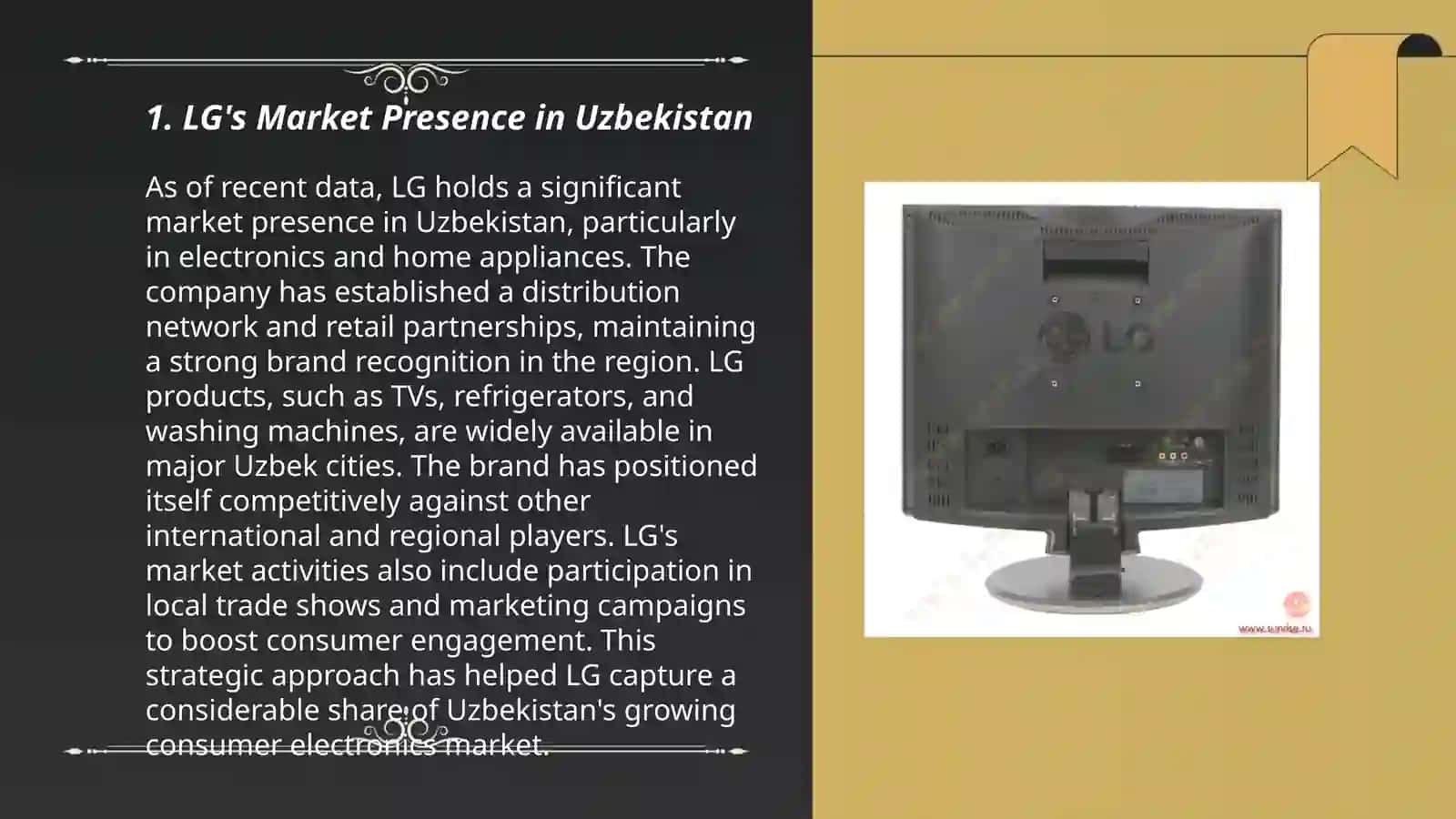 LG Market Presence in Uzbekistan 3
