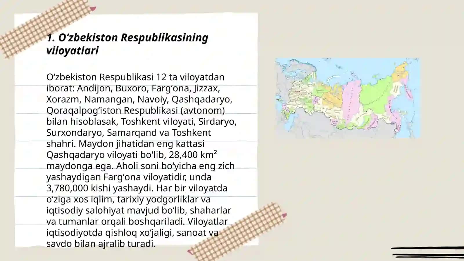 Oʻzbekiston Respublikasi maʼmuriy hududiy boʻlinishi 3