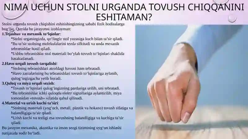 Tovushning hosil bo‘lishi 3